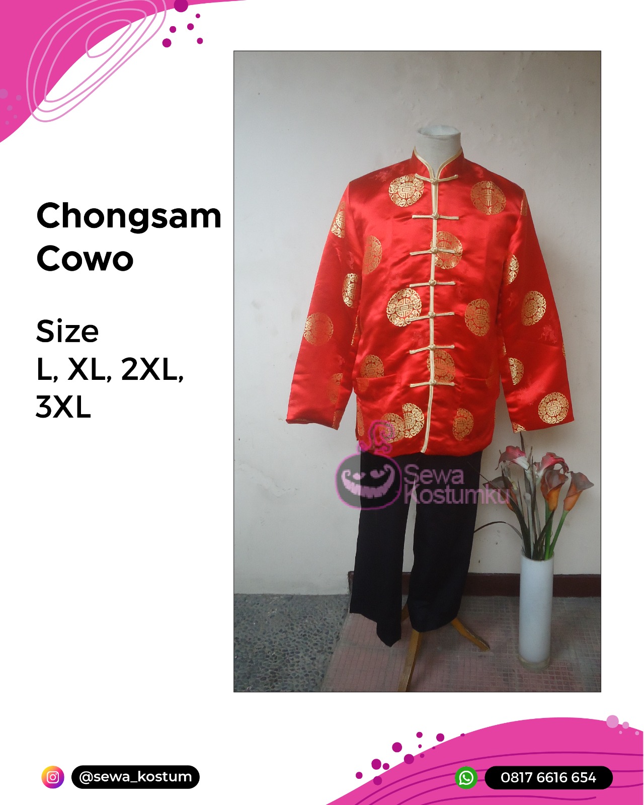 Rental Kostum Chongsam
