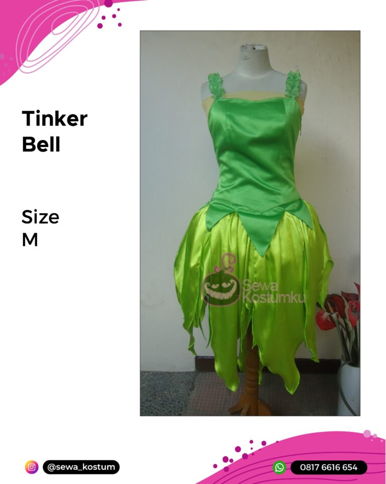 Rental Kostum Cosplay Disney Thinker Bell