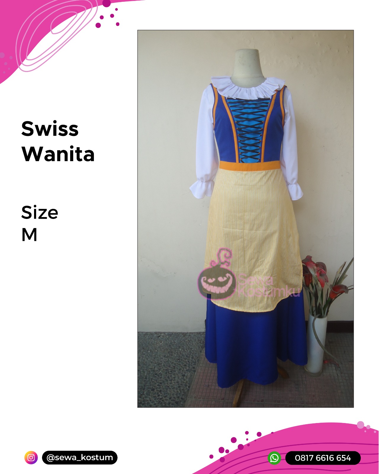 Rental Kostum Negara Swiss