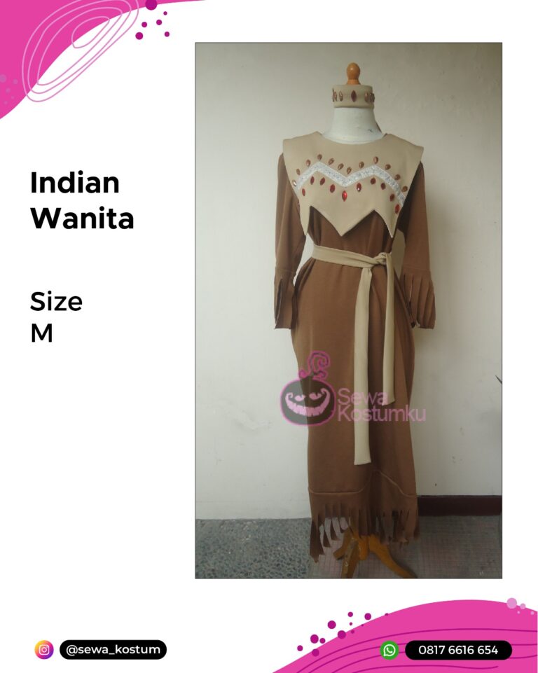 Rental Kostum Cosplay Indian