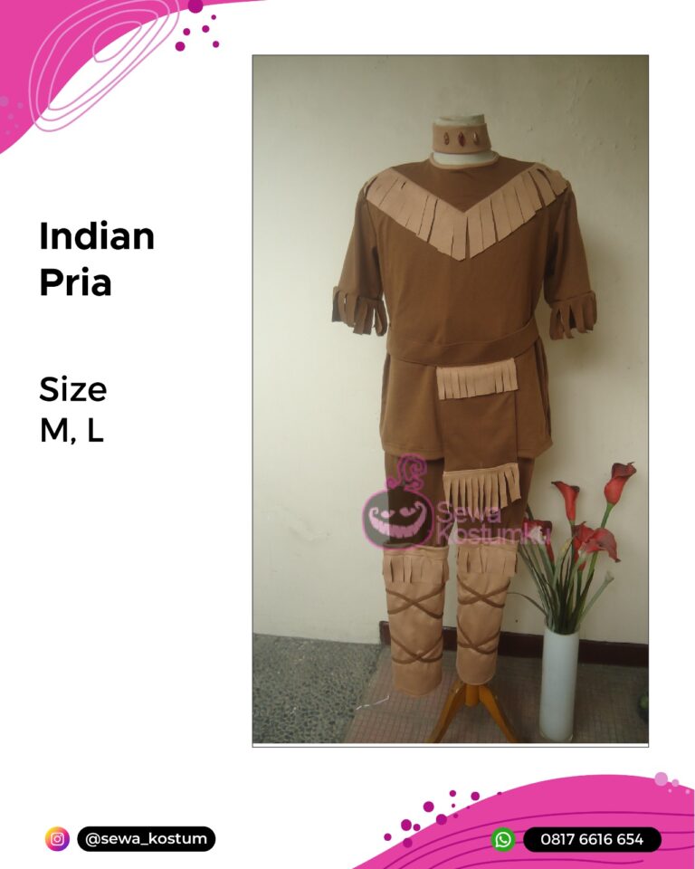 Rental Kostum Cosplay Indian
