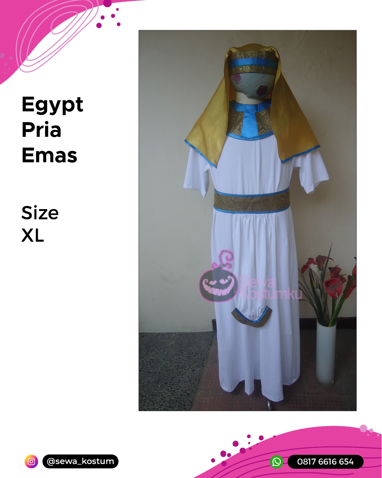 Rental Kostum Cosplay Arabian Night