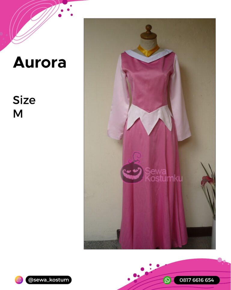 Rental Kostum Cosplay Disney Princess Aurora