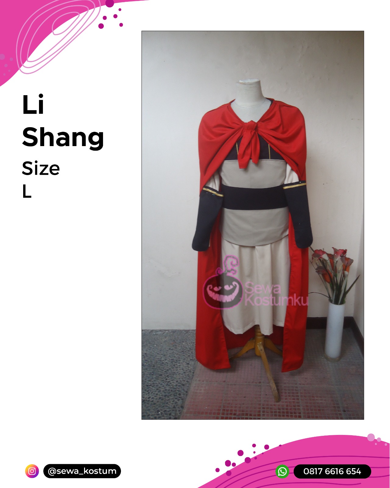 Rental Kostum Cosplay Disney