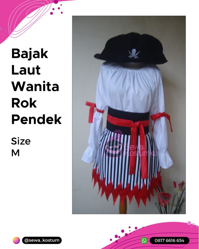 Tempat Sewa Kostum Bajak Laut