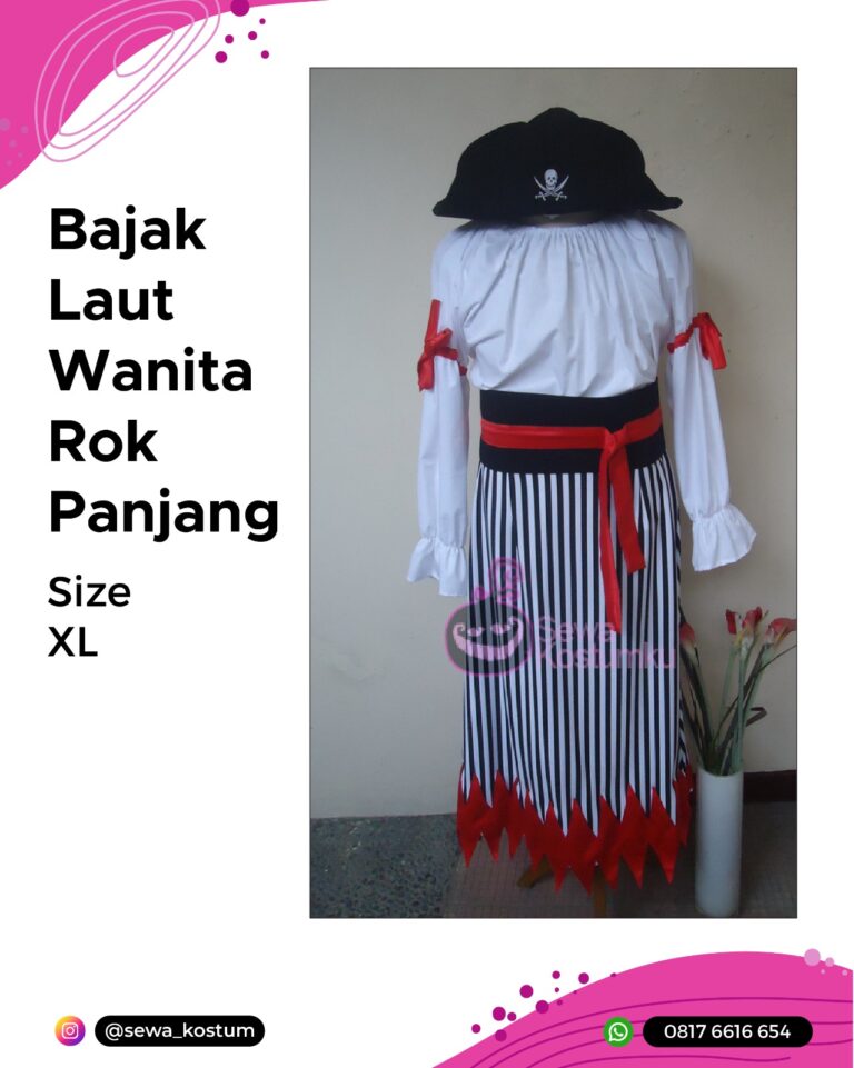 Tempat Sewa Kostum Cosplay Bajak Laut