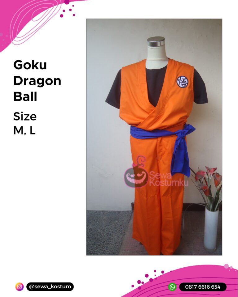 Rental Kostum Cosplay Dragon Ball