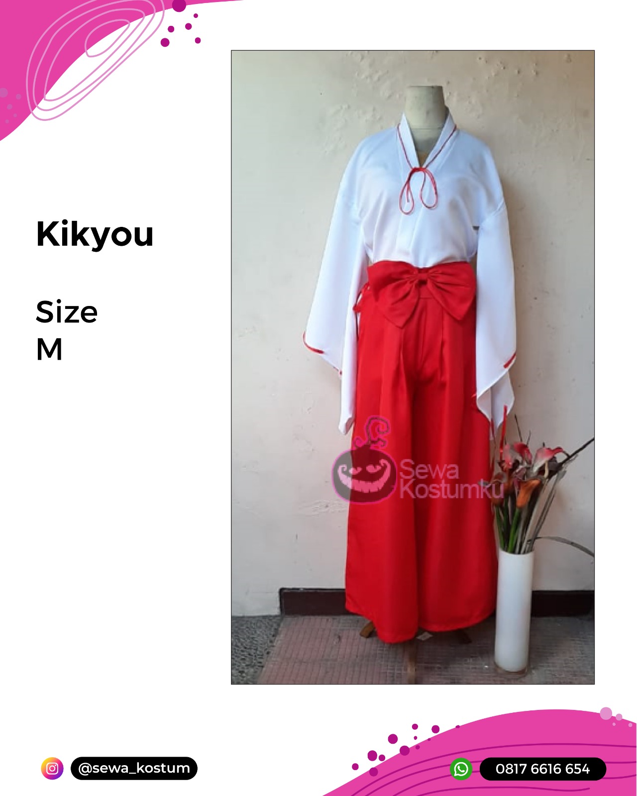 Rental Kostum Anime Kikyou