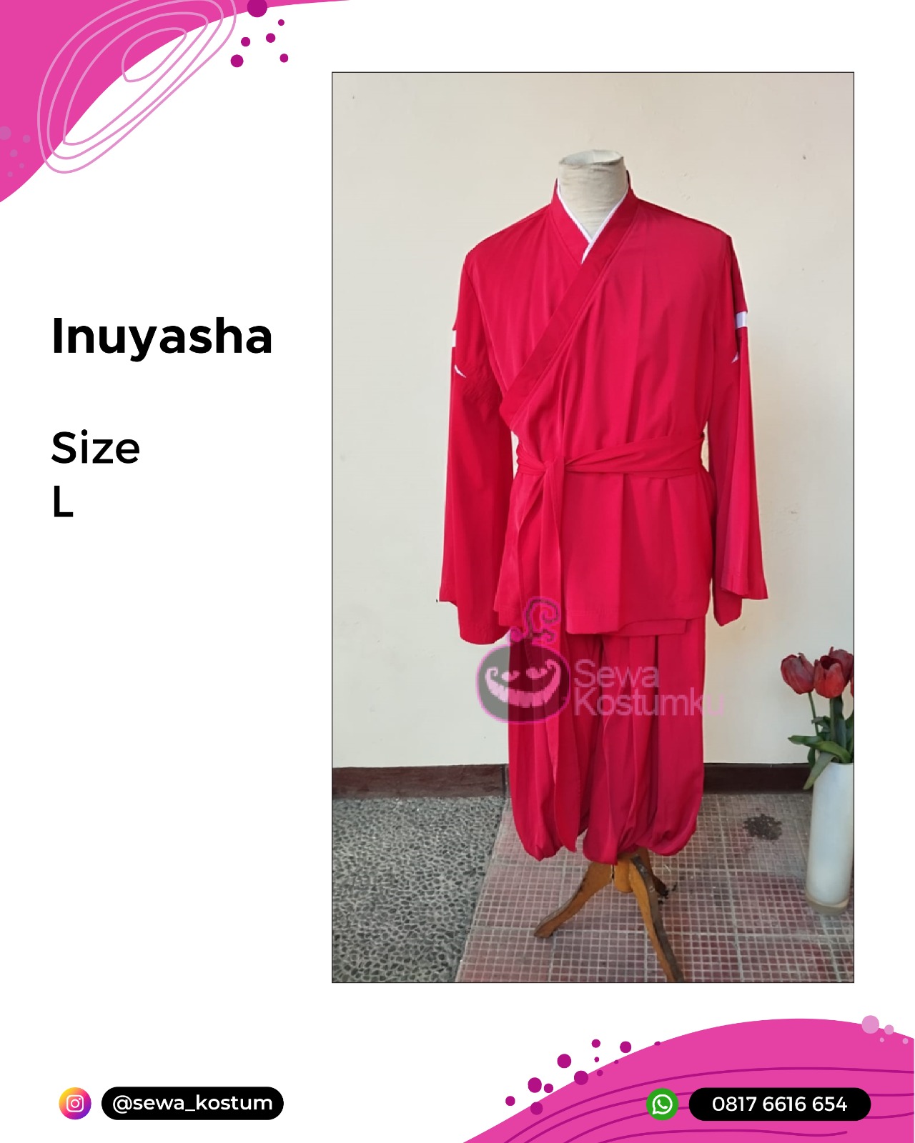 Rental Kostum Cosplay Anime