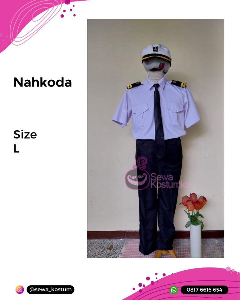 Rental Kostum Nahkoda