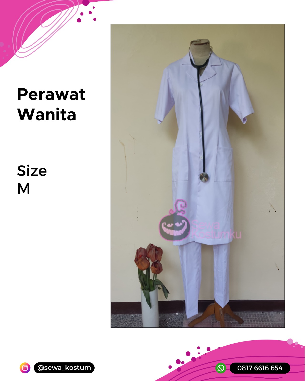 Rental Kostum Perawat