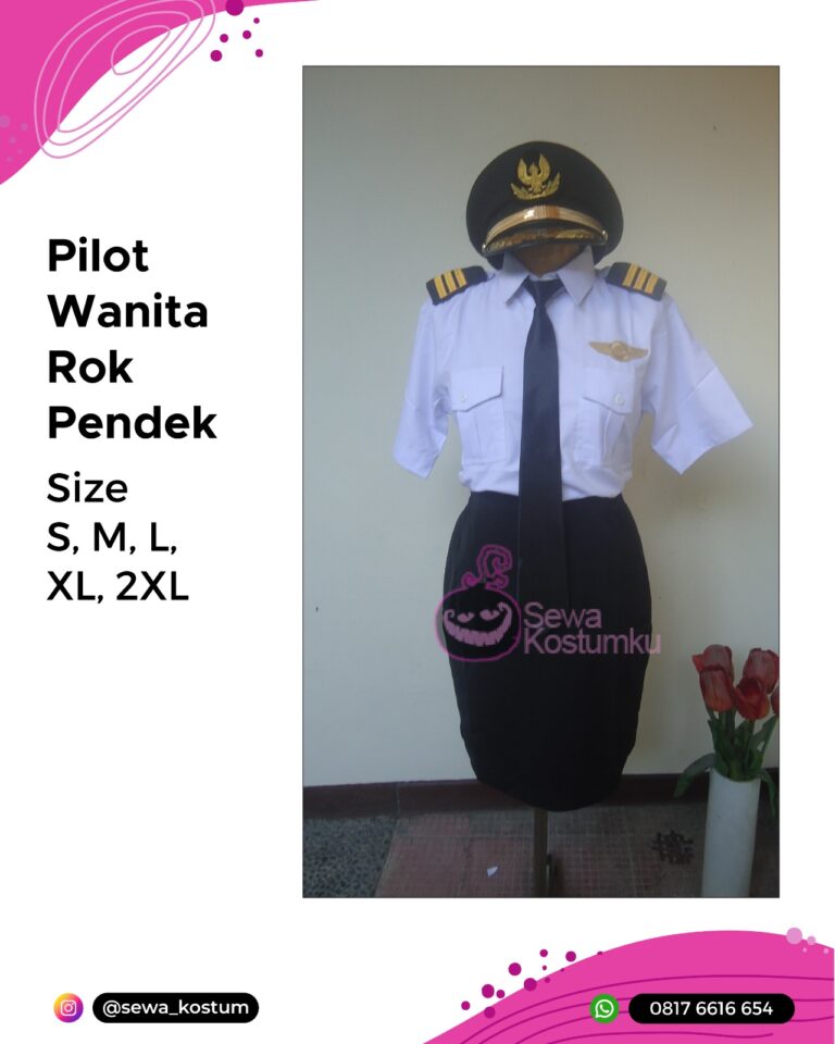 Rental Kostum Profesi Pilot