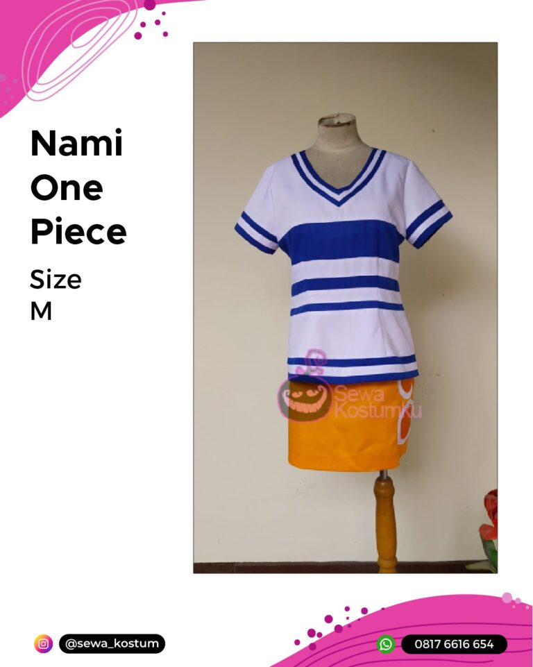 Rental Kostum Cosplay Nami One Piece
