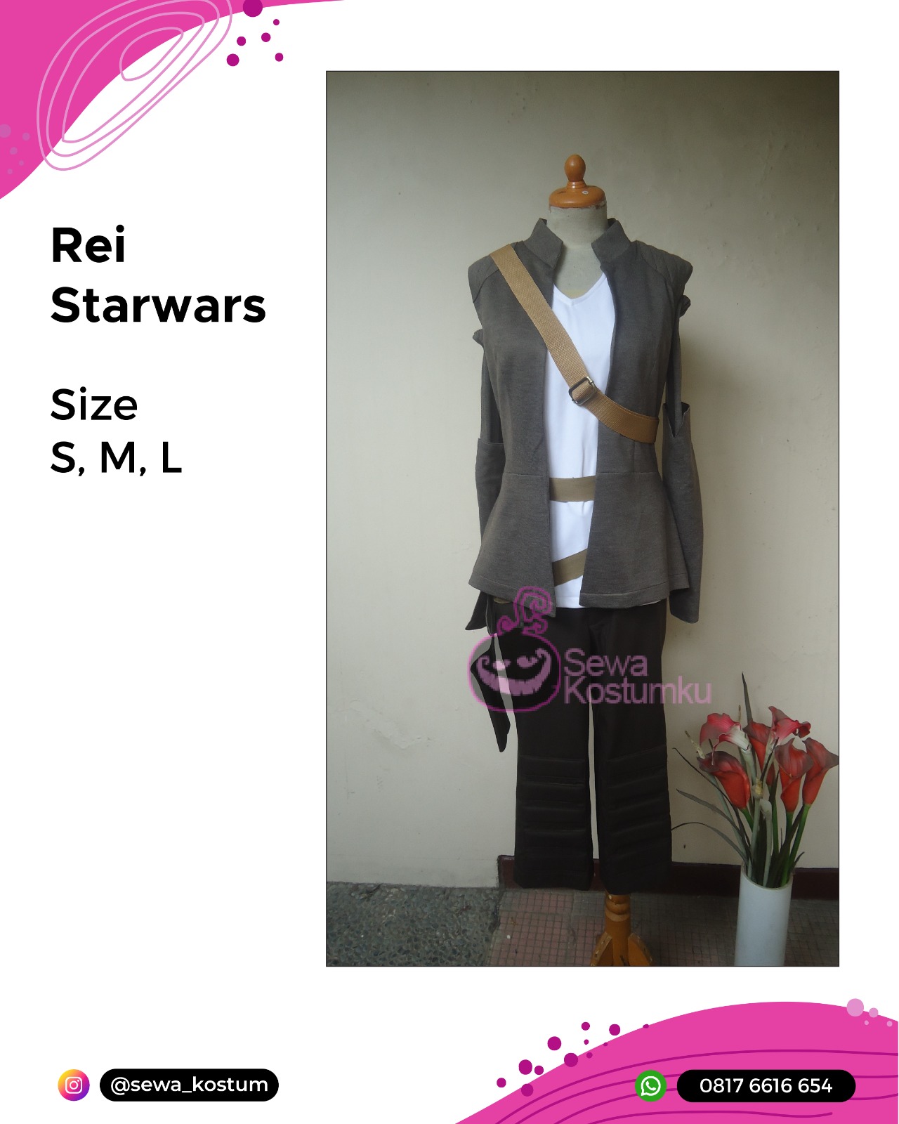 Rental Kostum Cosplay Star Wars