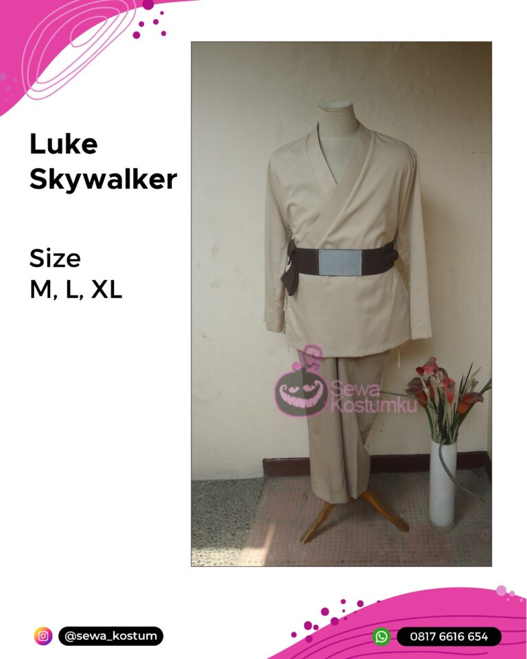 Rental Kostum Cosplay Luke Skywalker