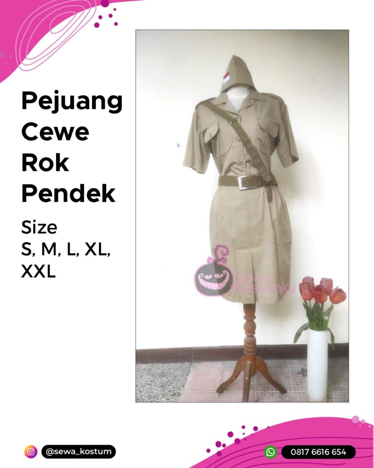 Rental Kostum Pejuang Wanita