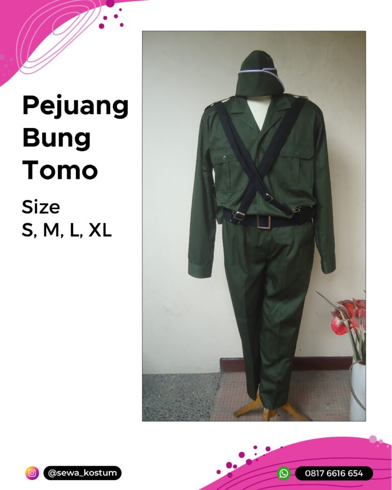 Rental Kostum Pahlawan Kemerdekaan