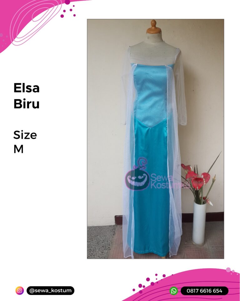 Rental Kostum Disney Elsa Frozen