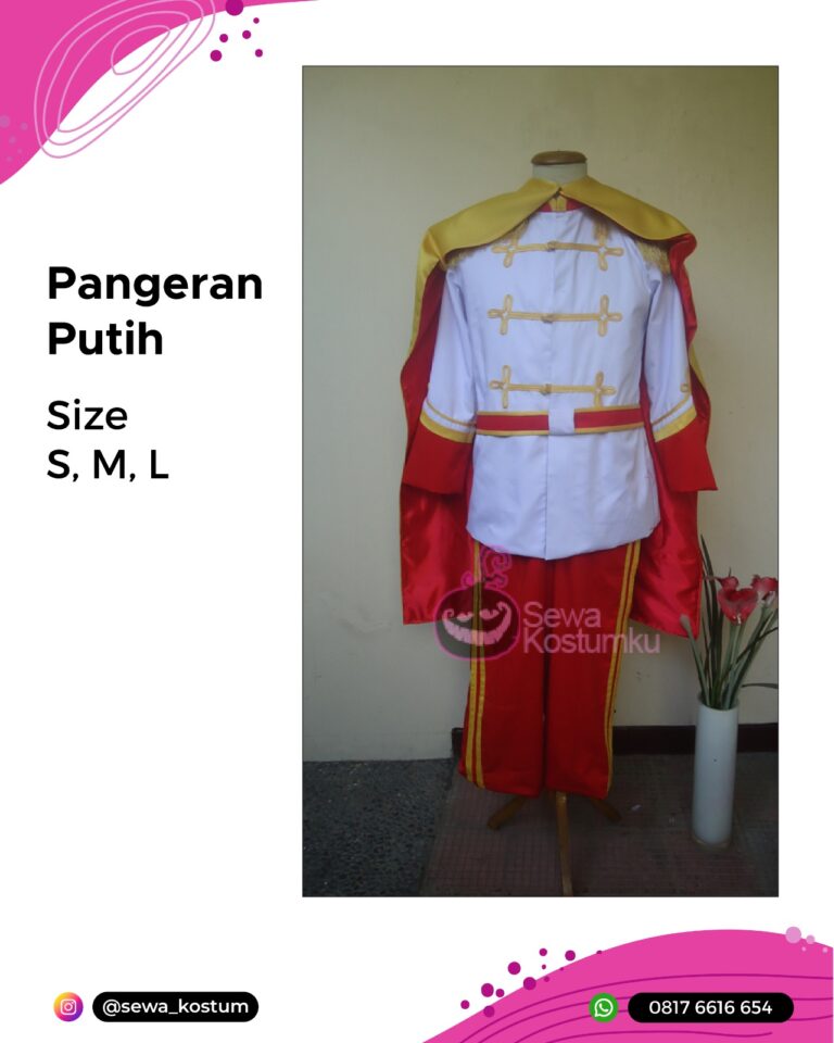 Tempat Sewa Kostum Disney Pangeran