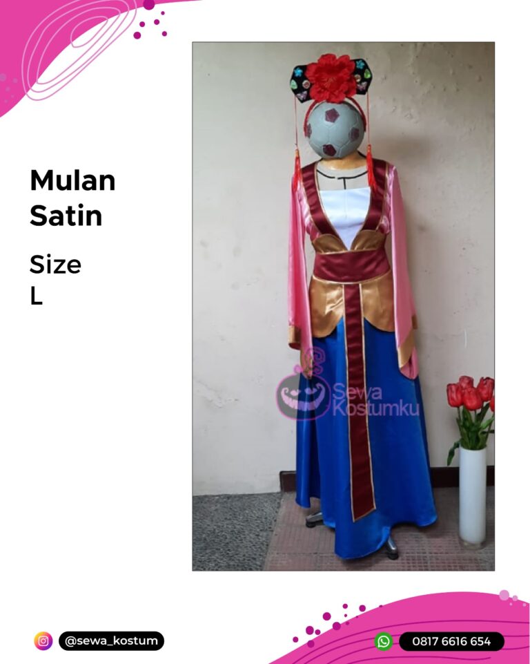 Tempat Sewa Kostum Disney Mulan