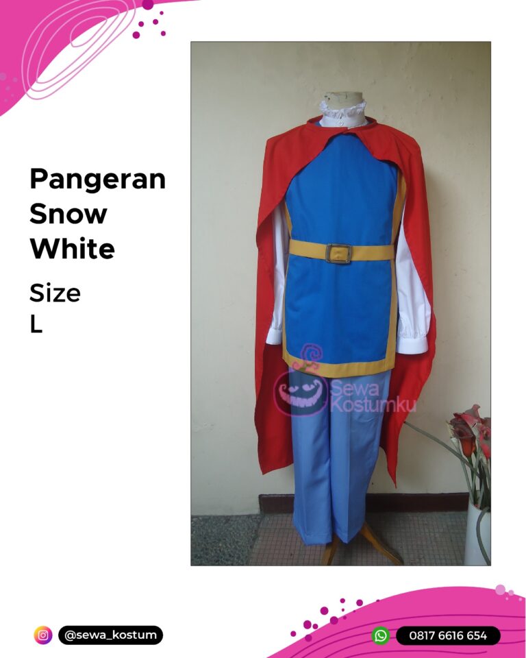 Rental Kostum Disney Pangeran Snow White