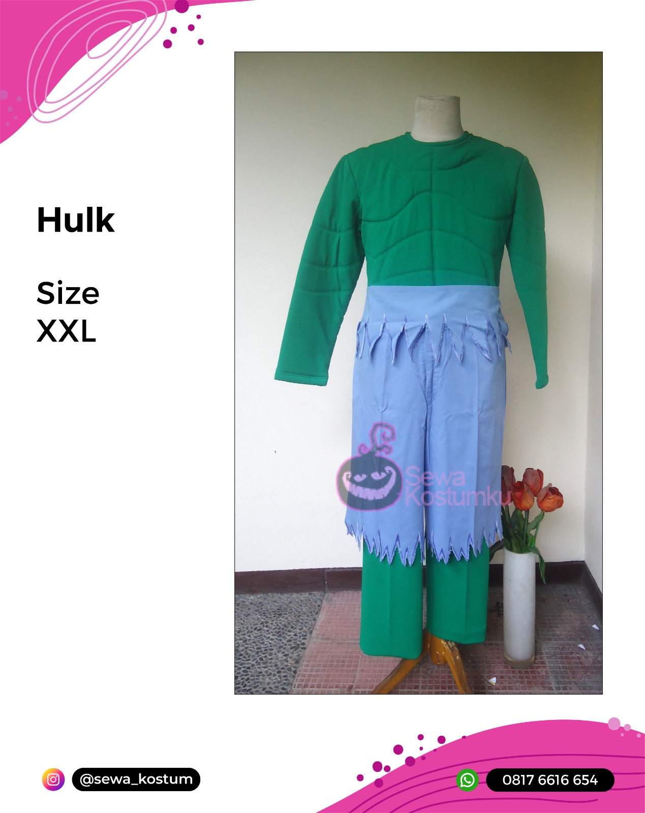 Tempat Sewa Kostum Superhero