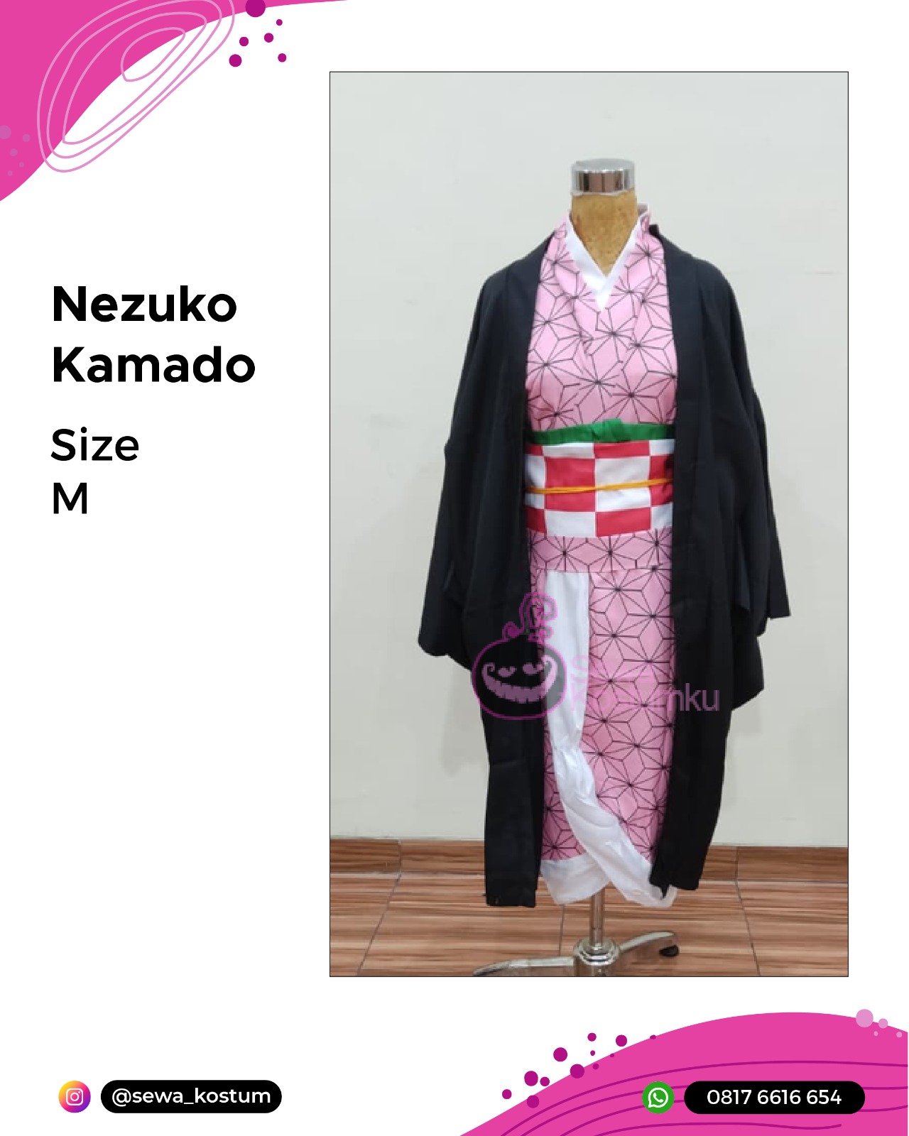 Tempat Sewa Kostum Cosplay Demon Slayer
