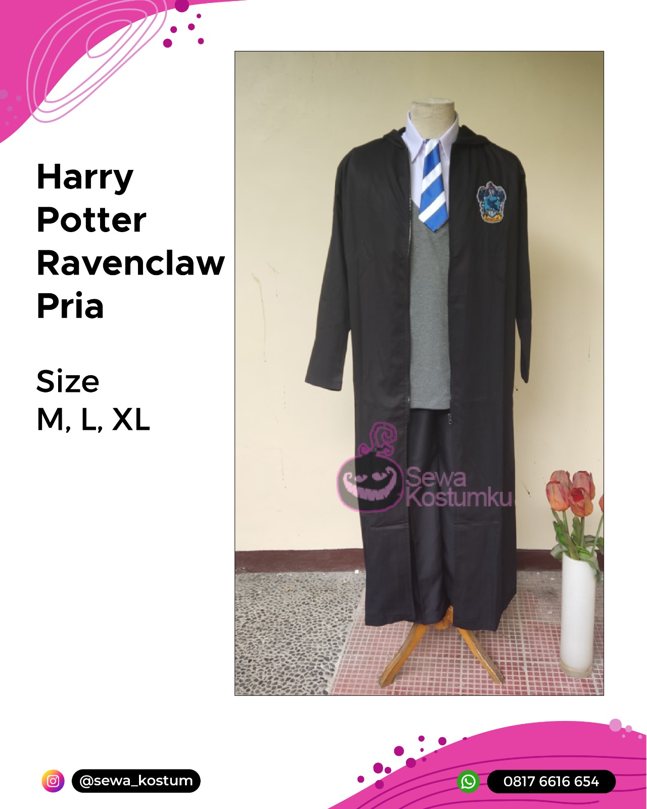 Tempat Swa Kostum Harry Potter