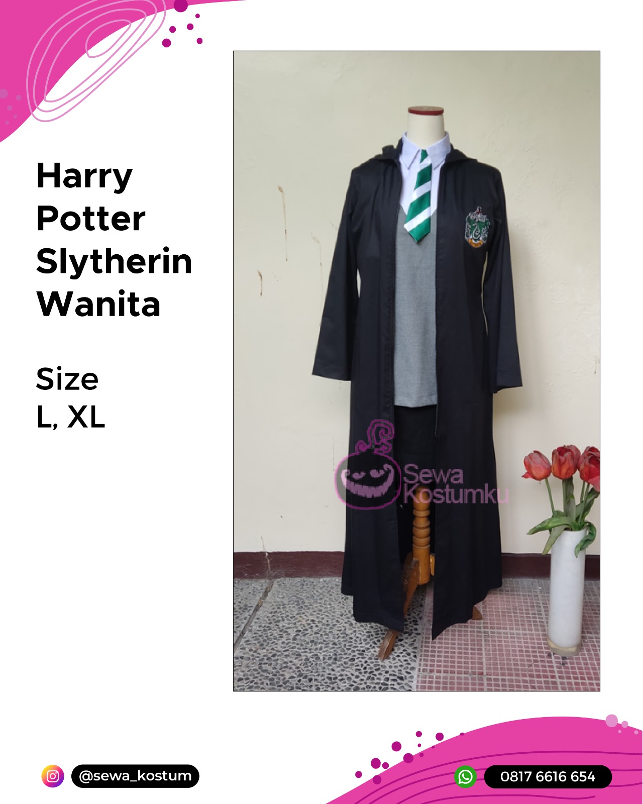 Rental Kostum Harry Potter