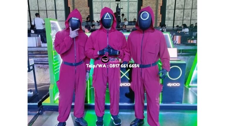 Rental Kostum Squid Game dekat Duren Sawit Jakarta