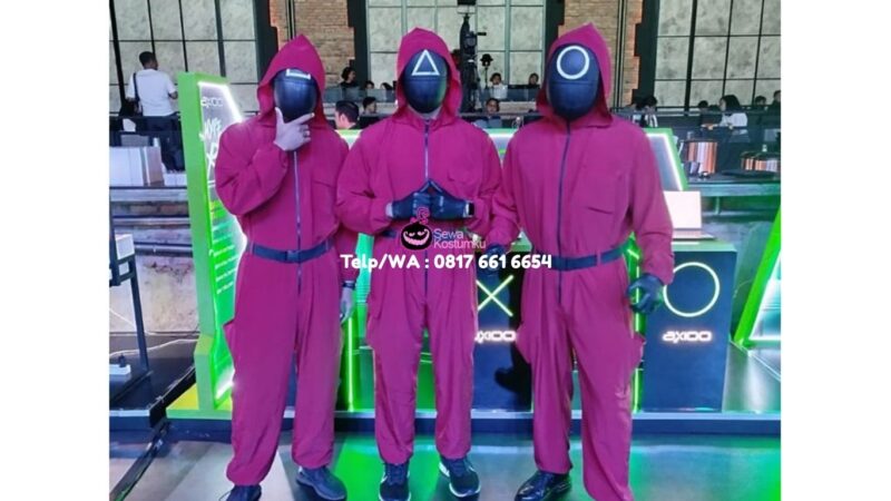 Rental Kostum Squid Game dekat Duren Sawit Jakarta