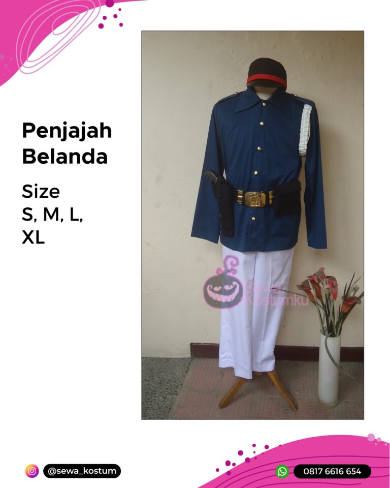 Rental Kostum Cosplay Pahlawan Kemerdekaan