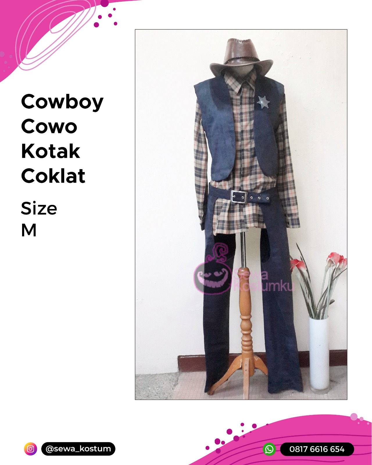 Rental Kostum Cosplay Koboi