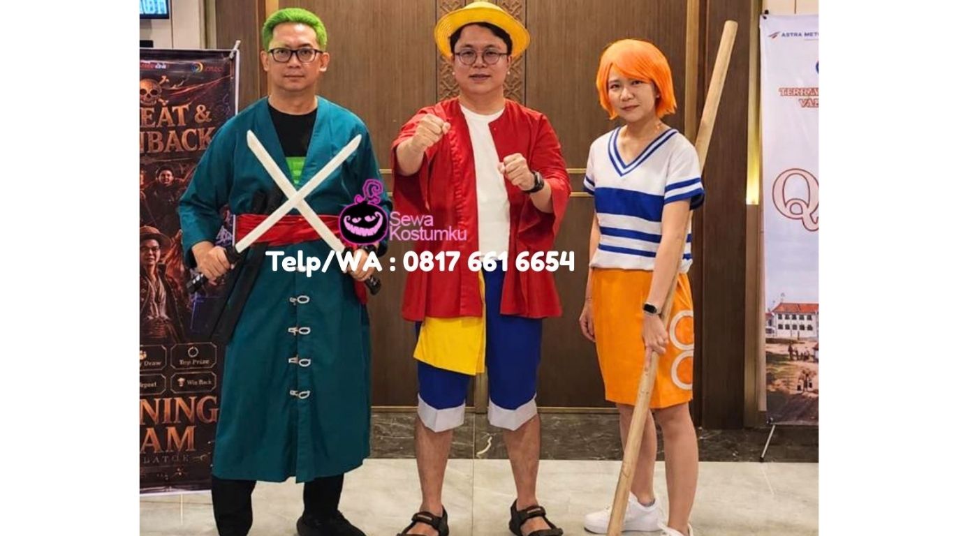 Penyewaan Kostum One Piece Menteng Jakarta Pusat