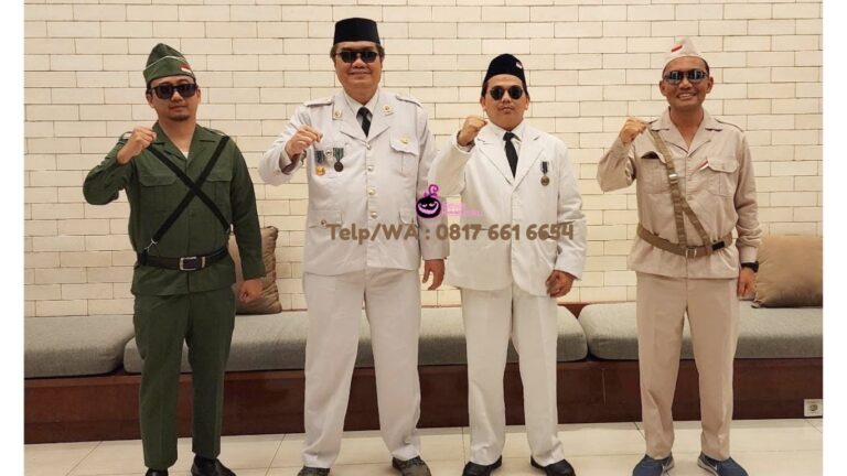 Penyewaan Kostum Pahlawan Bug Karno, Bung Hatta Ciracas Jakarta