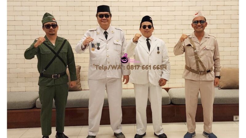 Penyewaan Kostum Pahlawan Bug Karno, Bung Hatta Ciracas Jakarta