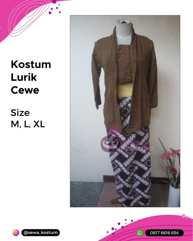 Rental Kostum Baju Lurik